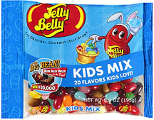 Jelly Belly Candy Co. Kids Mix Jelly Beans 6.9 oz, Nutrition