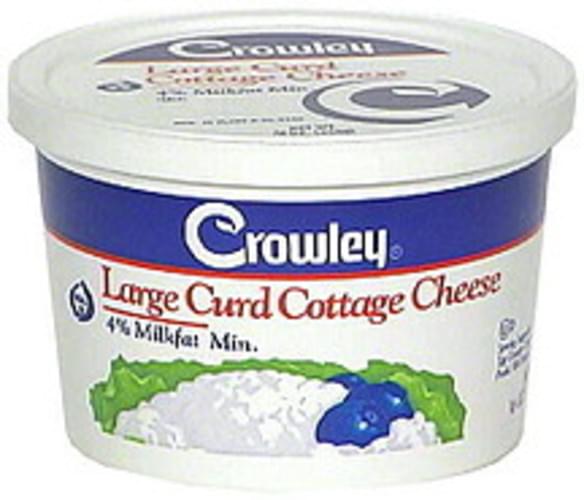 Crowley Large Curd Cottage Cheese 16 oz, Nutrition Information Innit