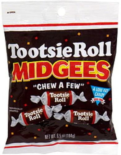 Tootsie Roll Midgees 6 5 Oz Nutrition Information Innit tootsie-roll-midgees-6-5-oz-nutrition-information-innit