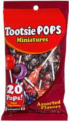 Tootsie Pops Sugar Free Assorted Flavors Miniatures 2 6 oz Tootsie Pops Sugar Free Assorted Flavors Miniatures 2 6 oz