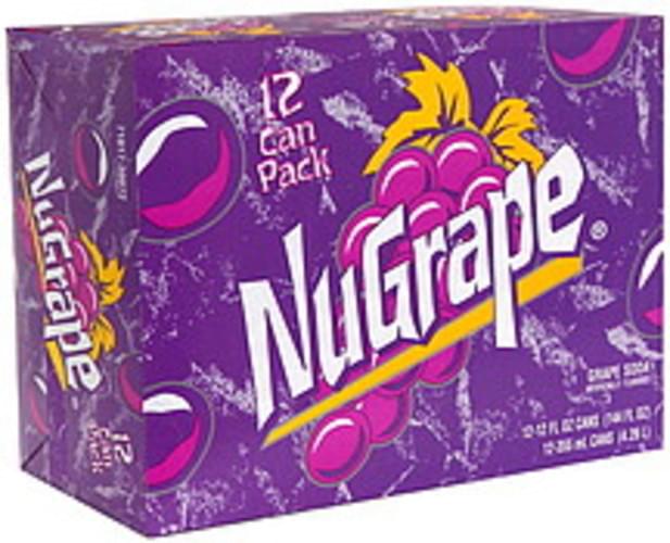 NuGrape Grape Soda - 12 ea, Nutrition Information | Innit