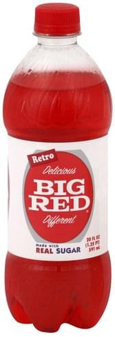 Big Red Retro Red Soda - 20 oz