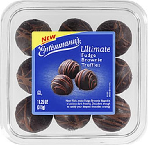 Entenmann's Ultimate Fudge Brownie Truffles 11.25 oz, Nutrition