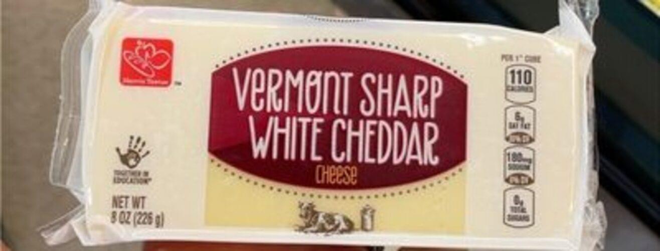 Harris Teeter Vermont Sharp Cheddar Cheese 8 oz, Nutrition