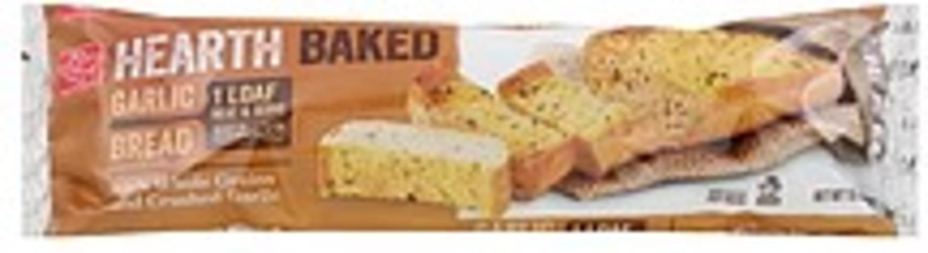 Harris Teeter Hearth Baked Garlic Bread 1 ea, Nutrition Information