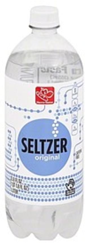 Harris Teeter Original Seltzer - 33.8 oz