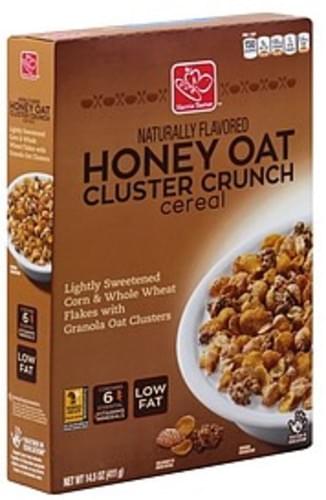 Harris Teeter Honey Oat Cluster Crunch Cereal 14 5 Oz Nutrition Information Innit Harris Teeter Honey Oat Cluster Crunch Cereal 14 5 Oz Nutrition Information Innit