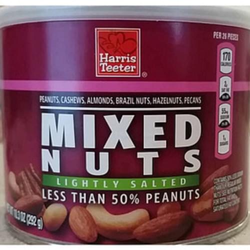 Harris Teeter Lightly Salted Mixed Nuts 28 g, Nutrition Information