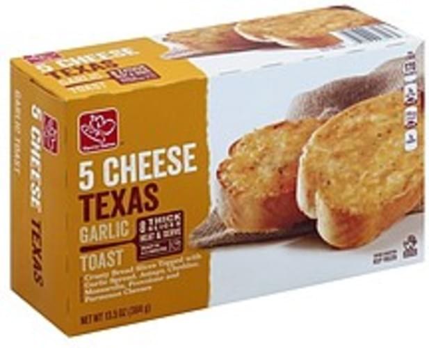 Harris Teeter 5 Cheese, Texas, Thick Slices Garlic Toast 8 ea