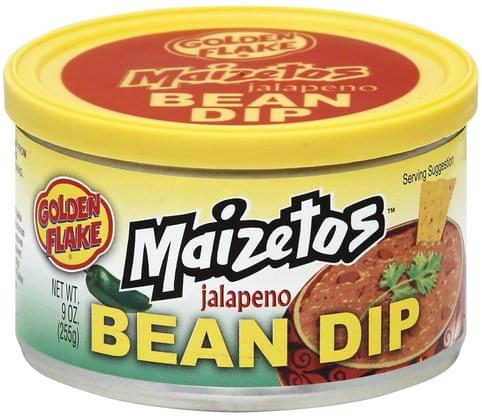 Golden Flake Jalapeno Bean Dip - 9 oz