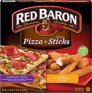 red baron supreme pizza nutrition
