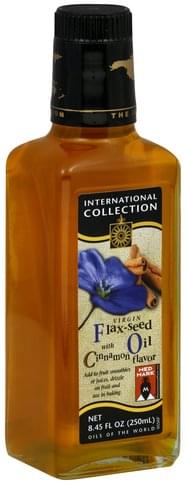 International Collection Virgin, with Cinnamon Flavor Flax-Seed Oil - 8.45 oz