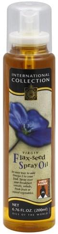 International Collection Virgin Flax-seed Spray Oil - 6.76 oz