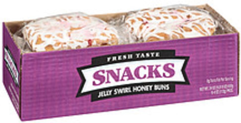 Mrs. Freshley's Jelly Swirl Honey Buns - 24 oz, Nutrition ...