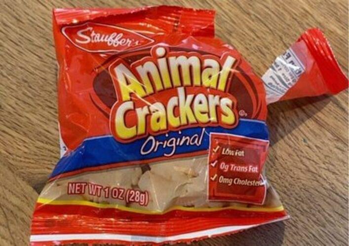 Stauffers Animal Crackers 1 oz, Nutrition Information Innit