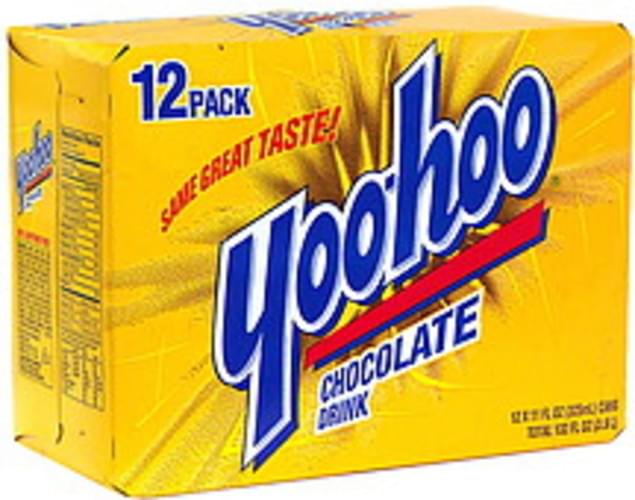 Yoo Hoo Chocolate Drink 12 ea, Nutrition Information Innit