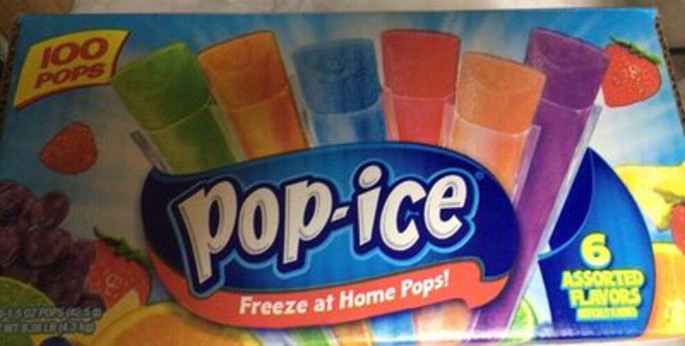 Giant Flavor Ice Freezer Pops