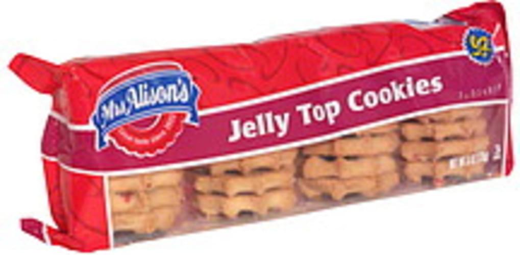 Mrs Alisons Jelly Top Cookies 6 oz, Nutrition Information Innit