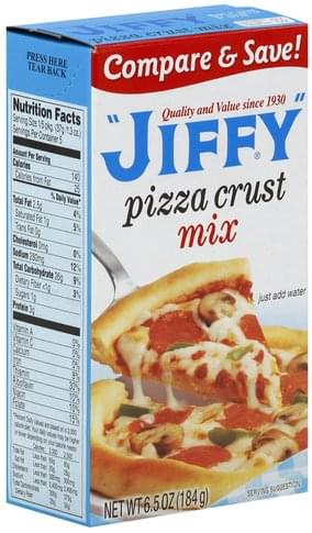 Jiffy Pizza Crust Mix - 6.5 oz, Nutrition Information | Innit