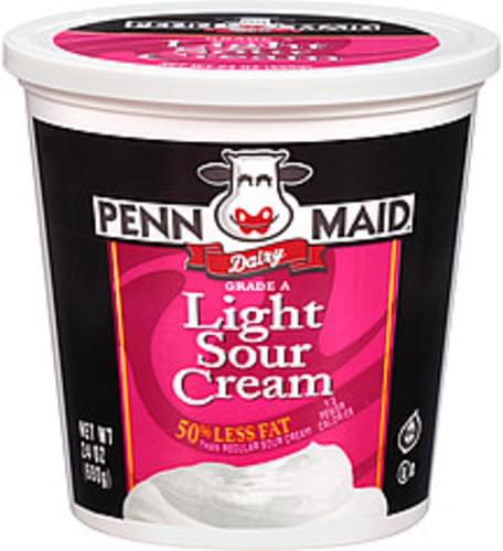 Penn Maid Light Sour Cream - 24 oz