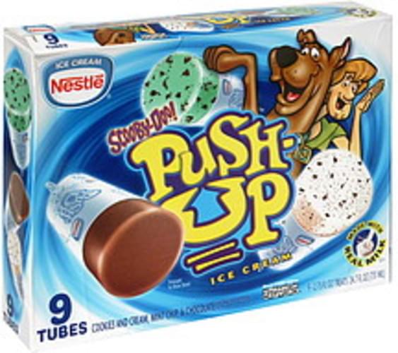 Nestle Scooby Doo Ice Cream Tubes 9 ea, Nutrition Information Innit
