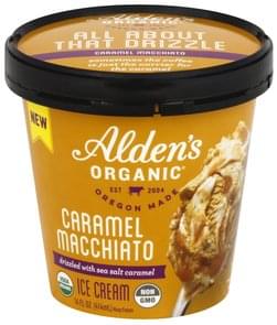 ALDENS ORGANIC Ice Cream Caramel Macchiato