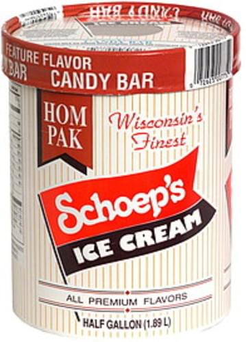 Schoeps Candy Bar Ice Cream - 0.5 gl