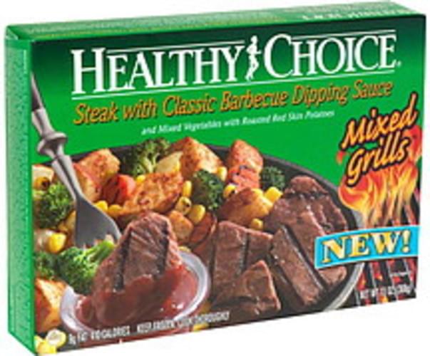Healthy Choice Steak with Classic Barbecue Dipping Sauce 13 oz
