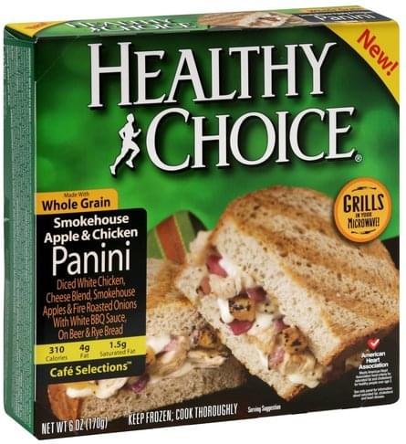 Healthy Choice Smokehouse Apple & Chicken Panini - 6 oz