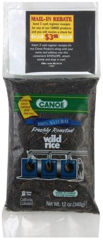 Canoe Freshly Roasted Wild Rice - 12 oz