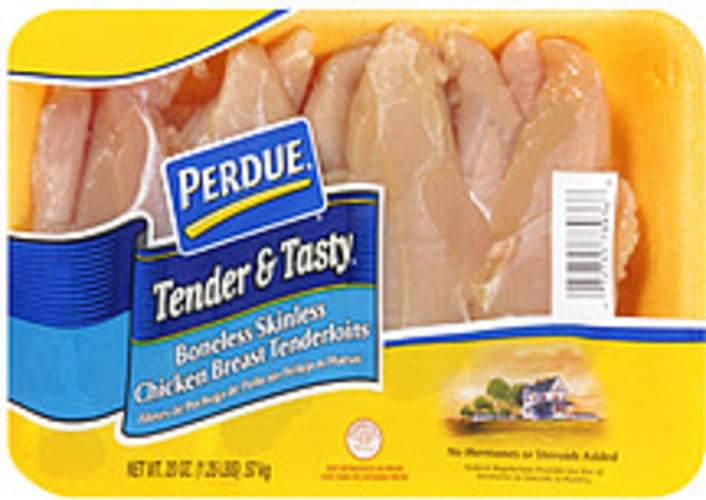 Perdue Tender & Tasty Boneless Skinless Breast Tenderloins Chicken 20