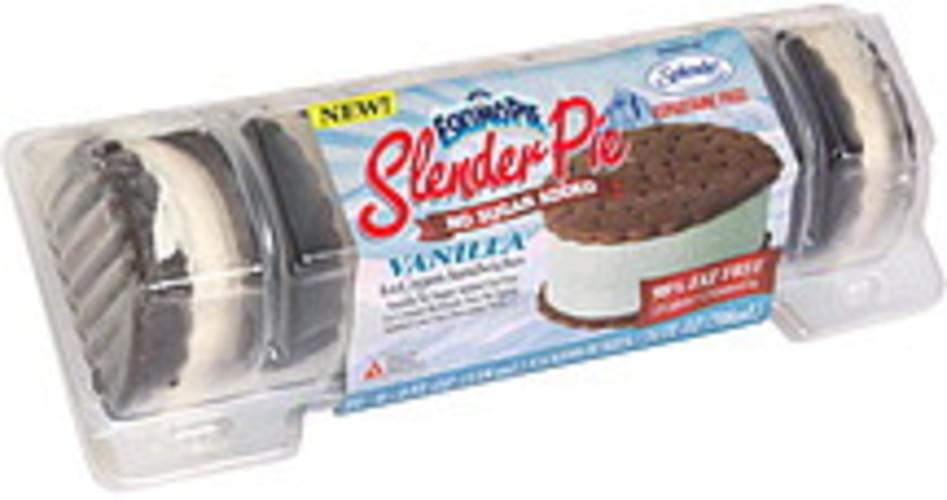 Eskimo Pie Vanilla Ice Cream Sandwiches 6 ea, Nutrition Information