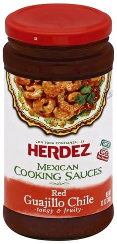 Herdez Mexican Red Guajillo Chile Cooking Sauces 12 oz Nutrition 