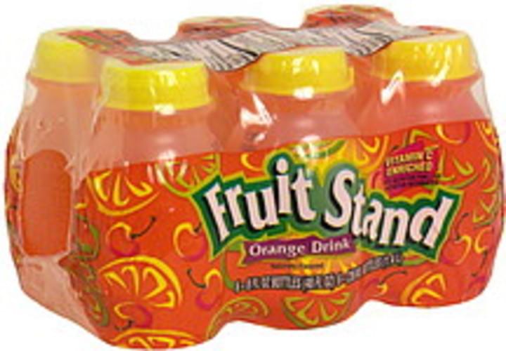 Fruit Stand Orange Drink 6 ea, Nutrition Information Innit
