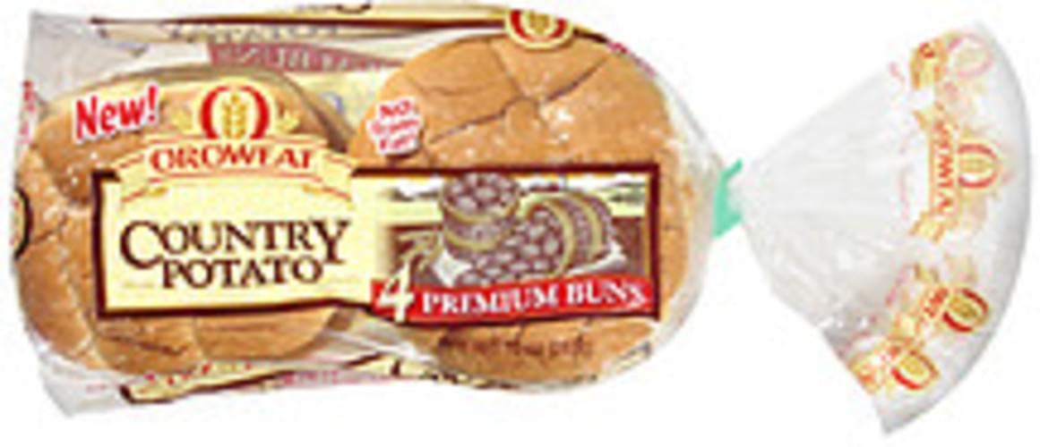 Oroweat Country Potato Buns 10, Nutrition Information Innit