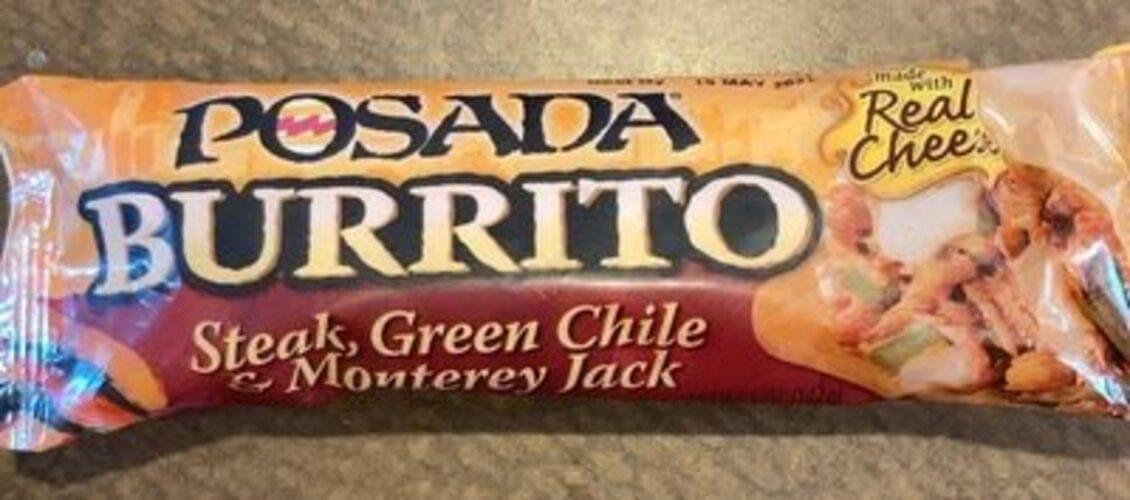 Posada Green Chile Monterey Jack Burrito 142 G Nutrition Information Innit Posada Green Chile Monterey Jack Burrito 142 G Nutrition Information Innit