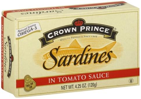Crown Pre in Tomato Sauce Sardines - 4.25 oz