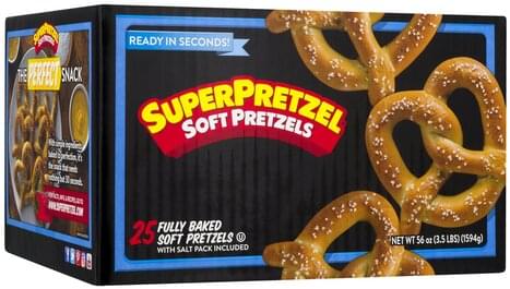 Superpretzel nutrition