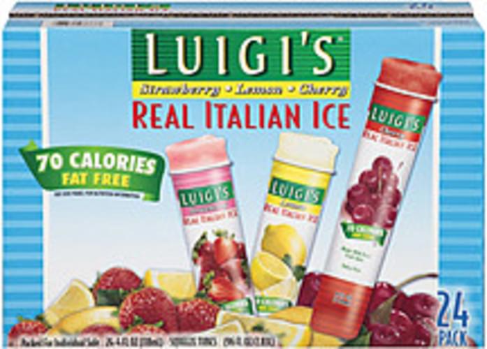 Luigi s Strawberry Lemon Cherry 4 Oz Real Italian Ice 24 Pkg Nutrition Information Innit Luigi s Strawberry Lemon Cherry 4 Oz Real Italian Ice 24 Pkg Nutrition Information Innit