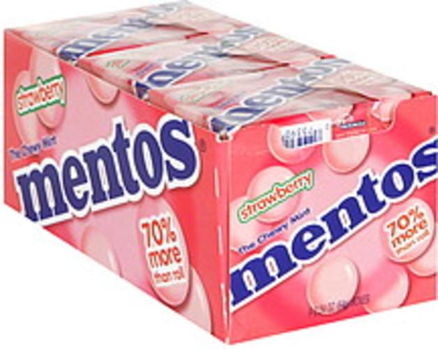 Mentos Strawberry Chewy Mint 9 ea, Nutrition Information Innit