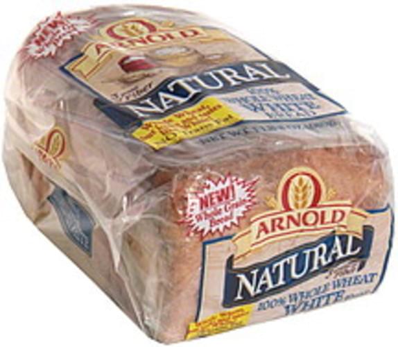 Arnold Natural 100 Whole Wheat White Bread 24 oz, Nutrition