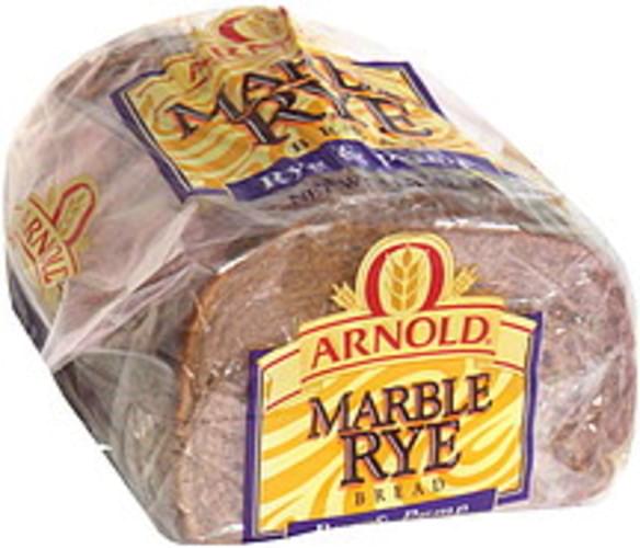 Arnold Rye & Pump Marble Rye Bread 16 oz, Nutrition Information Innit