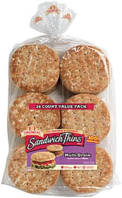 thins sandwich pack oroweat arnold multigrain bread ct value innit sliced grain oz multi pre