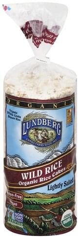 Lundberg Organic, Wild Rice, Lightly Salted Rice Cakes - 8.5 oz