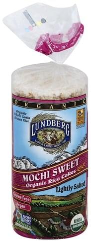 Lundberg Organic, Mochi Sweet, Lightly Salted Rice Cakes - 8.5 oz
