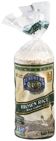 Lundberg Brown Rice, Salt-Free Rice Cakes - 8.5 oz