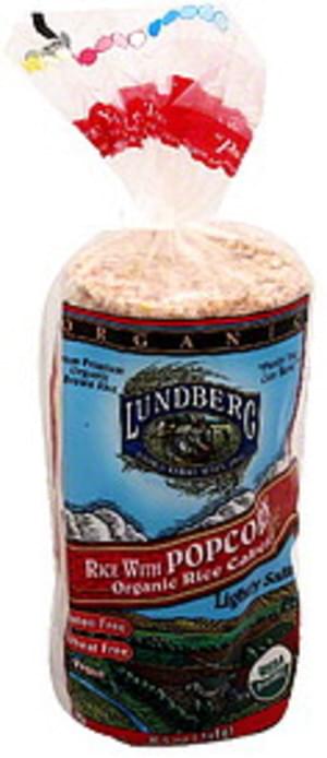Lundberg Organic, Rice with Popcorn, Lightly Salted Rice Cakes - 8.5 oz