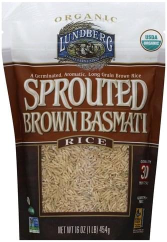 lundberg rice brown basmati sprouted organic nutrition innit oz