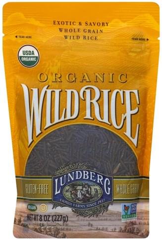 Lundberg Organic, Wild Rice Rice - 8 oz