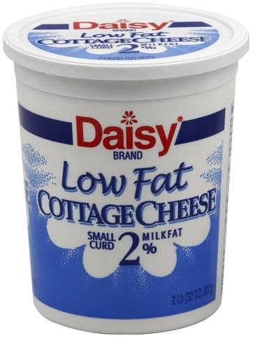 Daisy Small Curd 2 Milkfat Low Fat Cottage Cheese 32 Oz